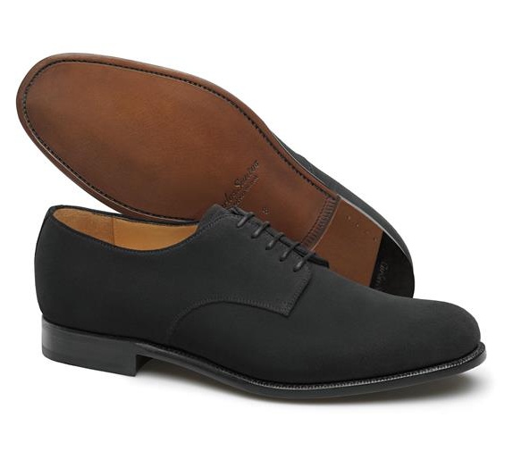 Sapatos Cap Toe - Thomas Camurça Noir